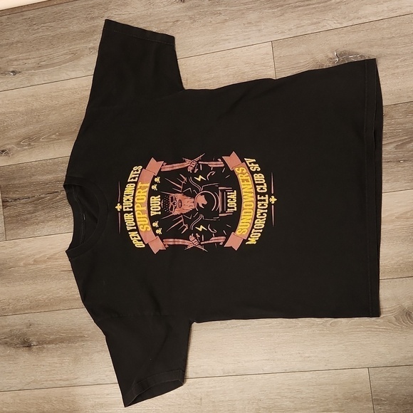 Biker T Shirt - Picture 1 of 2